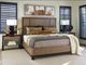 Lexington Home Zanzibar Cape Verde Deep Espresso Tunis/Senegal King Panel Bed-1