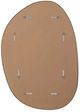 Renwil® Camona Plated Satin Brass Mirror-3