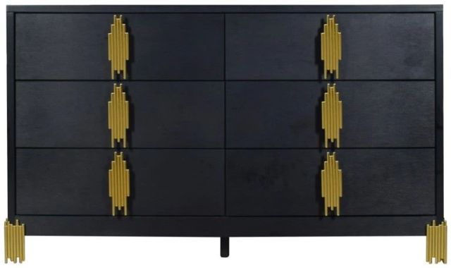 New Classic® Home Furnishings Empire Black Dresser-2