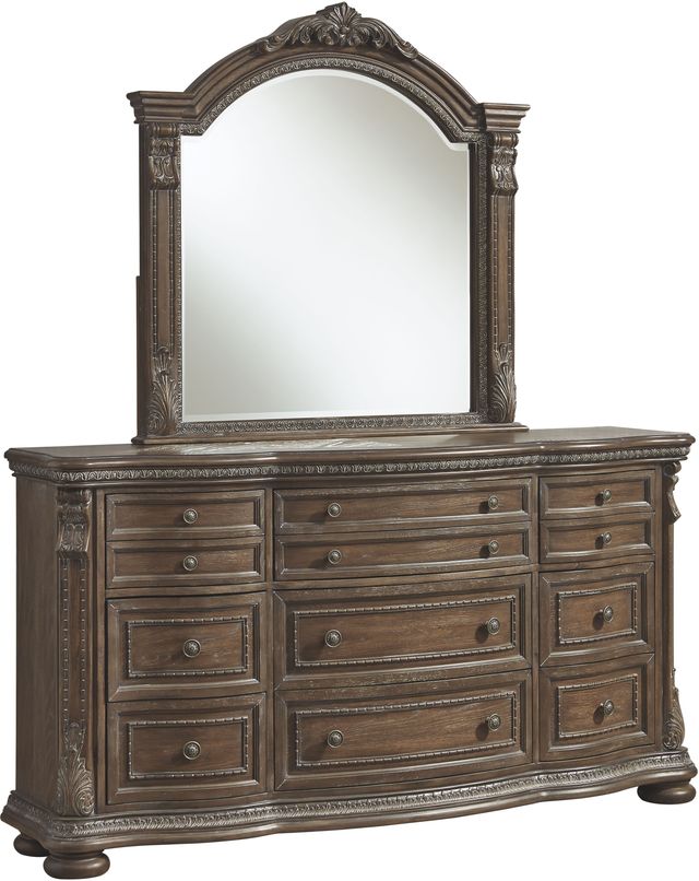 Signature Design by Ashley® Charmond Brown Bedroom Mirror-1