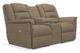 La-Z-Boy® Murray Brick Power Reclining Loveseat with Headrest and Console-1