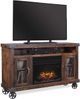 aspenhome® Industrial Ghost Black 62" Fireplace Console-0
