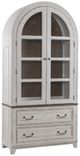 Liberty Furniture River Place Riverstone White/Tobacco Curio Cabinet-0