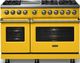 Viking® 5 Series 48" Daffodil Pro Style Dual Fuel (LP) Range with Brushed Brass Trim-2