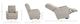 La-Z-Boy® Hawthorn Wheat Power Wall Recliner with Headrest and Lumbar-5