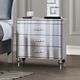 Furniture of America® Melodi Parc 4-Piece Silver Queen Bedroom Set-3