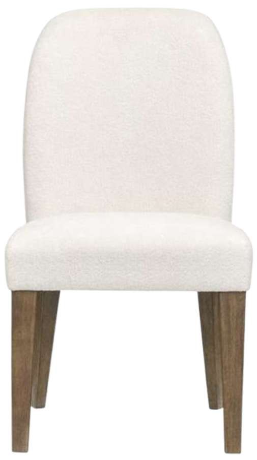 Magnussen Home® Westbourne Dark Umber/Milo Ivory Upholstered Dining Side Chair-2
