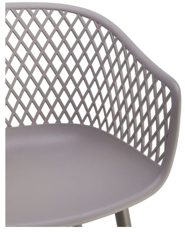 Moe's Home Collection Piazza Grey-M2 Outdoor Chair-3