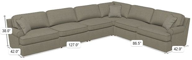 La-Z-Boy® Alani Pebble Sectional with Custom Layout Options-2
