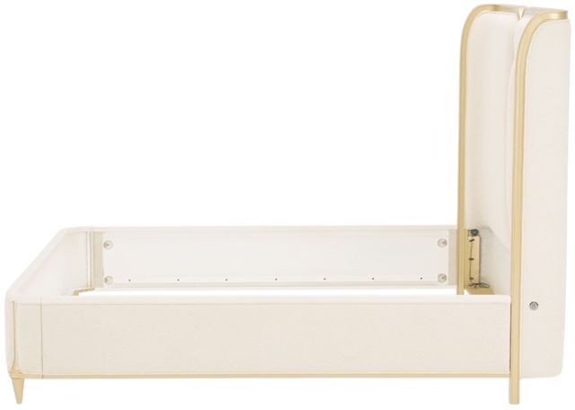 Michael Amini® Scotts Square Light Champagne California King Bed-3