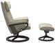 Stressless® by Ekornes® Customizable Paul Large Signature Base Manual Recliner and Ottoman Set-2