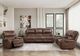 Homelegance® Newnan 2-Piece Brown Power Reclining Living Room Seating Set-1