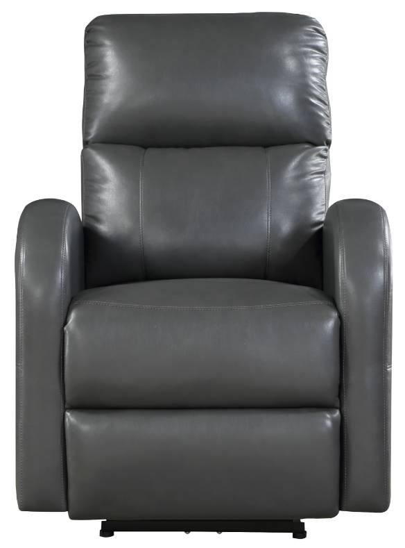 Homelegance® Wiley Gray Power Reclining Chair-2
