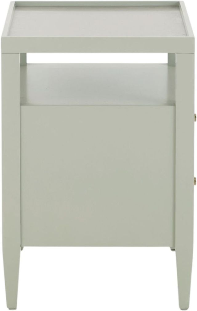 Bassett® Furniture Willow Sage Green Nightstand-3