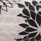 Nourison Home™ Aloha Black/White Bolster Throw Pillow-5