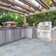 Kalamazoo™ Outdoor Gourmet Signature Series 24" Marine-Grade Stainless Steel Waste and Recycling Cabinet-4