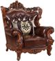 ACME Furniture Eustoma Cherry/Walnut Chair-0