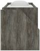Signature Design by Ashley® Frandern Warm Gray Youth Twin Loft Bed with Drawer Storage-3
