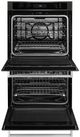 KitchenAid® 27" Black Stainless Steel with PrintShield™ Finish Electric Built In Double Oven-1