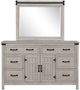 Legends Home Alexandria Mountain Mist Dresser and Mirror-1