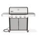 Weber® Genesis S-415 4-Burner Stainless Steel Freestanding Natural Gas Grill-0