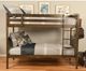 Kodiak Furniture Claire Rustic Walnut Twin Bunk Bed-3
