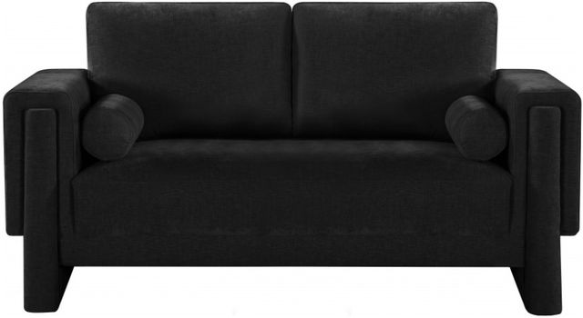 Meridian Furniture Madeline Black Loveseat-1