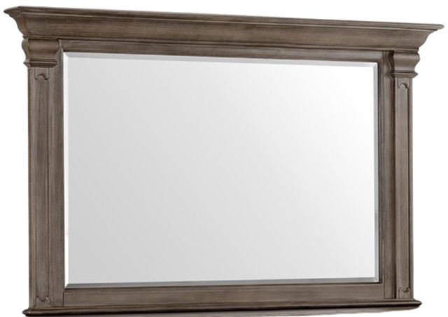 Elements International Kings Court Gray Mirror-0
