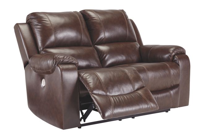 Signature Design by Ashley® Rackingburg 2-Piece Mahogany Living Room Set-2