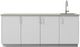 Urban Bonfire® Perseid 87" Chantilly Outdoor Kitchen-0