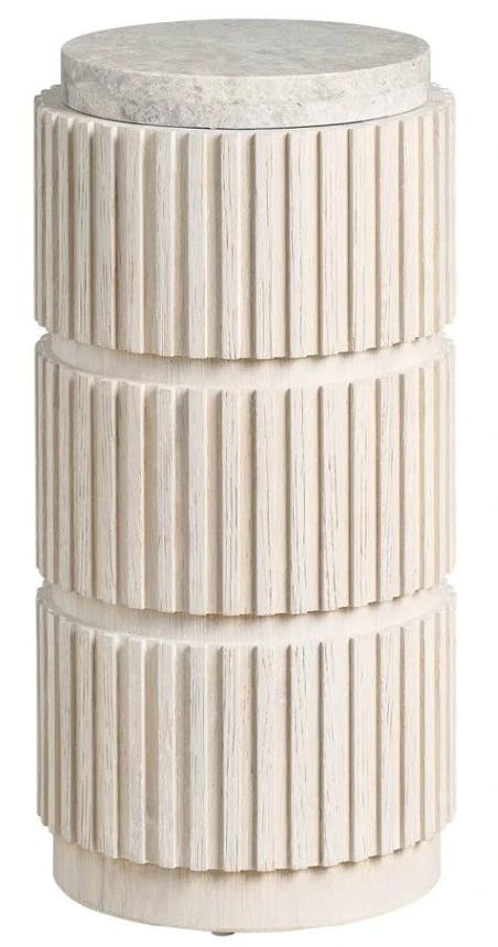 Universal Explore Home™ Avaline White Carmen Spot Table-0