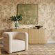 TOV Furniture Curves Peach Swivel Accent Chair-1