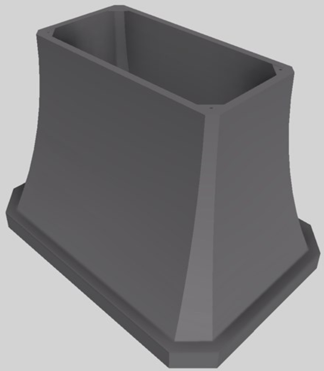 Vent-A-Hood® Designer Series 42" Gunsmoke Island Range Hood-1