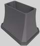 Vent-A-Hood® Designer Series 42" Gunsmoke Island Range Hood-1