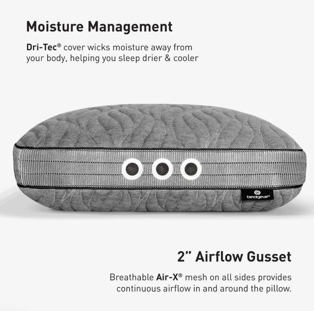 BEDGEAR® Aspen 3.0 Performance® Dual Comfort King Bed Pillow-2