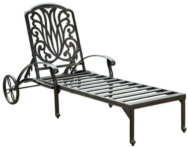 homestyles® Capri Gray Chaise Lounge-0