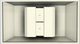 Vent-A-Hood® 54" Biscuit Euro-Style Island Range Hood-2