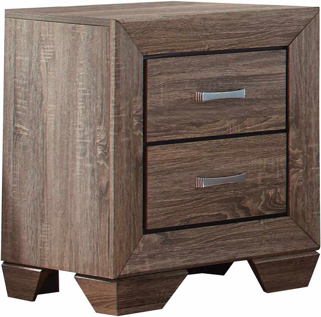 Coaster® Kauffman Washed Taupe Nightstand-0