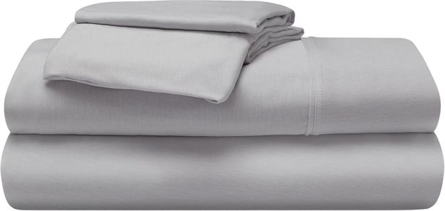 BEDGEAR® Hyper-Wool Flannel Performance® 4-Piece Light Gray King/California King Sheet Set-0