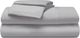BEDGEAR® Flannel Performance® 4-Piece Light Gray King/California King Sheet Set-0