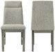 New Classic® Home Furnishings Lennox Gray/Silver Dining Side Chair-5