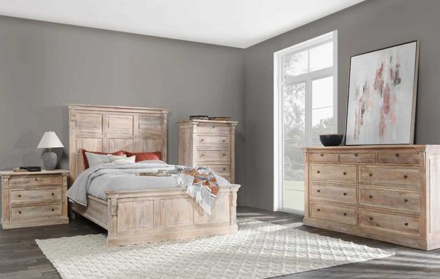 Classic Home Adelaide Natural Cream Wash Chest-1