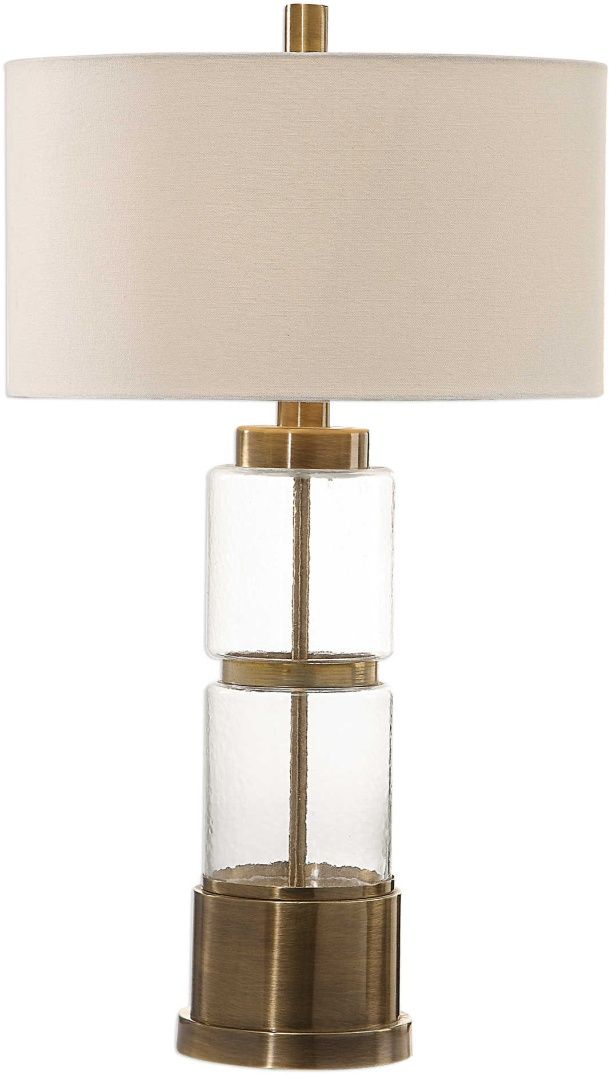 Uttermost® Vaiga Brass Table Lamp-3
