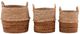 Dovetail Furniture Hickory 3-Piece Natural Basket Set-0