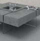 VIG Furniture Modrest Shauna Gray Floating Coffee Table-1