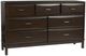 Benchcraft® Vanmore 3-Piece Dark Brown King Storage Bedroom Set-4