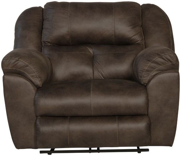 Catnapper® Ferrington Dusk Power Lay Flat Recliner with Power Headrest-3
