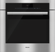 Miele 30" Clean Touch Steel Convection Electric Wall Oven-0