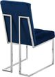Meridian Furniture Alexis Navy Velvet Dining Chair-2