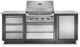 Napoleon OASIS™ 100 87" Stainless Steel Gas Grill-0